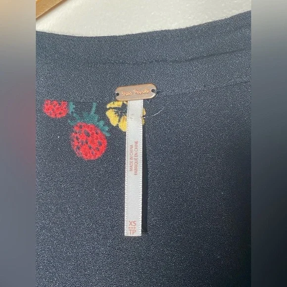 Free People Strawberry & Florals Mini Dress - Picture 4 of 5